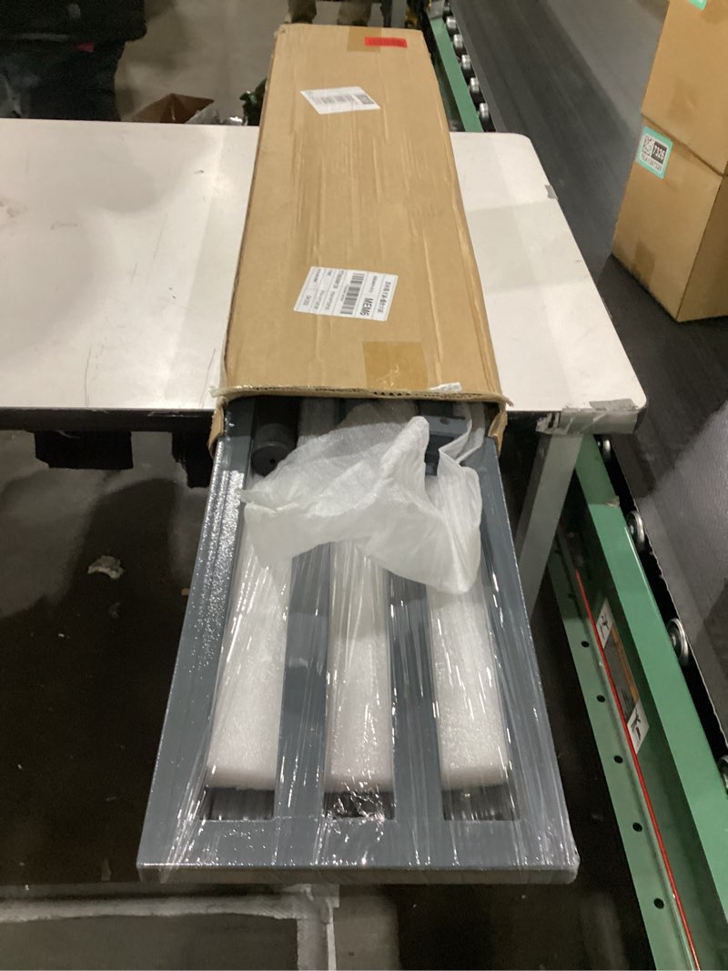 Condition photo showing New/Like New for Lawn Leveling Rake,30"x10" Heavy-Duty Steel Lawn Leveler with 84" Anti-Slip Handle, Yard Leveling Rake Perfect for Garden, Backyard, Golf Course, Farm & Landscaping