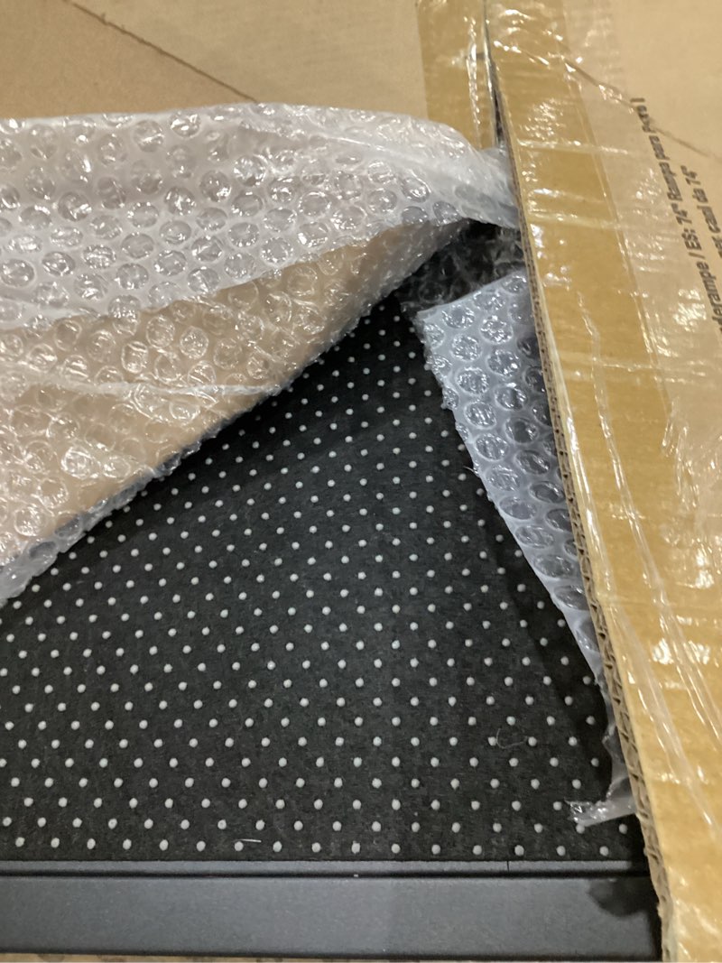 Condition photo showing Good Condition for 74'' l & 20'' w longest dog ramp for car - extra wide portable pet dog ramps for large dogs, dogs cars ramp for car suv/truck/rv/bed, lightweight ramps with non-slip mesh up to 250lbs, black