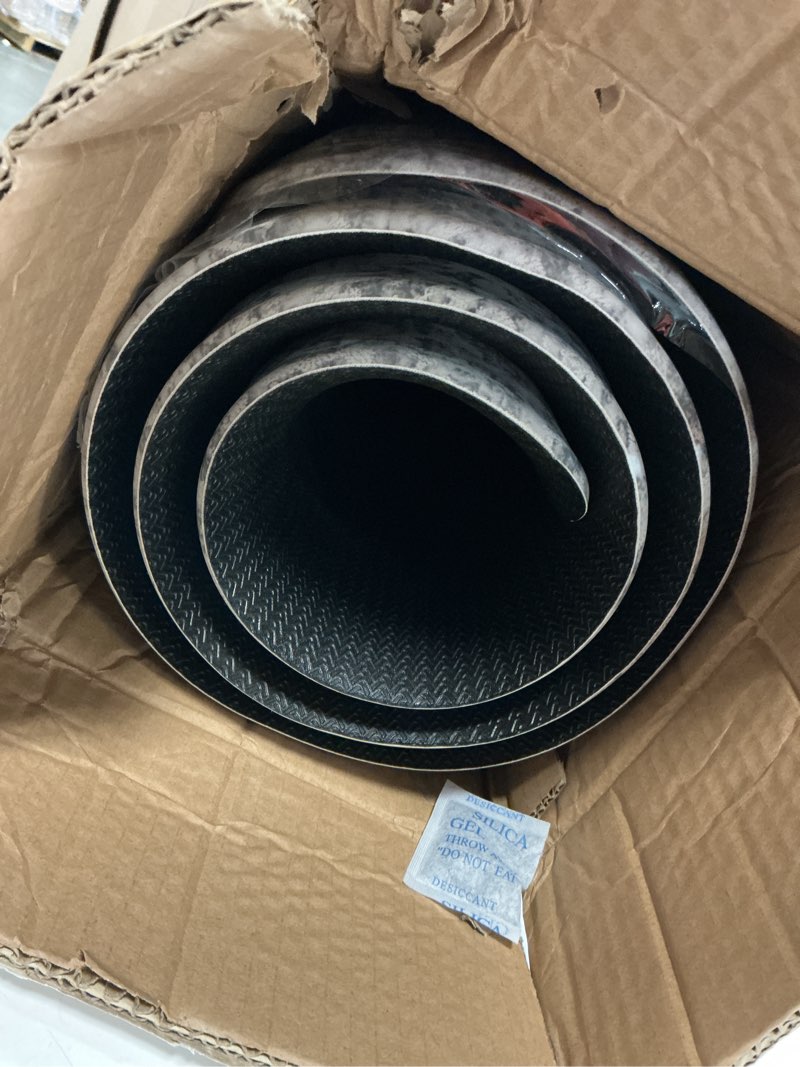 Condition photo showing Good Condition for house of noa nama standing mat – anti-fatigue cushioned kitchen mats for floor | ergonomic bounce-back foam kitchen mats | anti-fatigue mats for kitchen & standing | minerals quartz | 30" x 72"