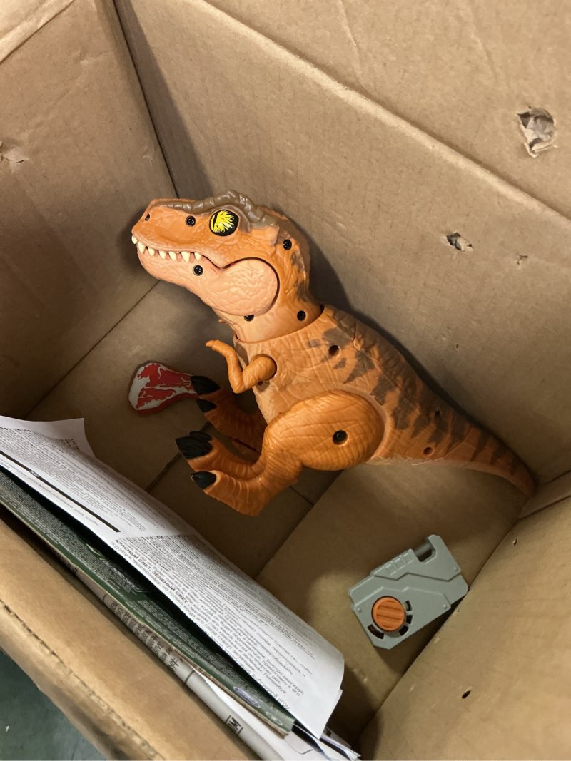 Condition photo showing Good Condition for Jurassic World Interactive Toy Dinosaur & Egg, Hatch & Train Your own Baby Dino with 100+ Sounds & Reactions, Kids Toys for Boys & Girls Aged 5 & Up