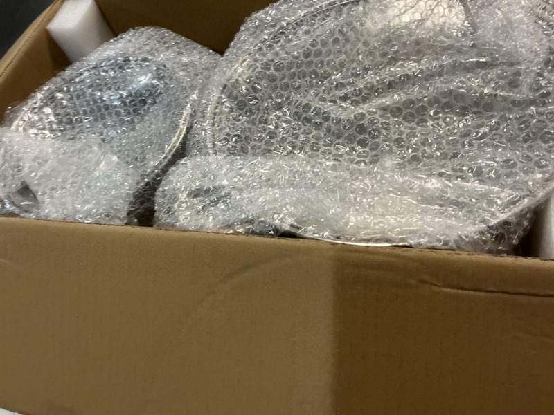 Condition photo showing New/Like New for stainless steel cookware set - 15 pieces pots and pans nonstick pot and pan set includes 1 frying pans, 5 pots, 6 lids and 3 utensils, with stay cooling handle, induction & oven safe silver 15p