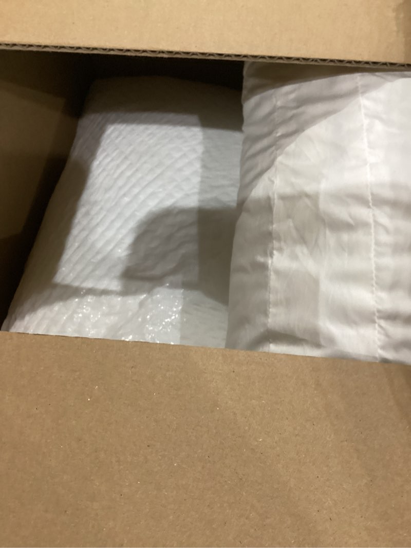 Condition photo showing As Is for Casper Original Pillow for Sleeping, Standard, White, Two Pack Standard Two Pack