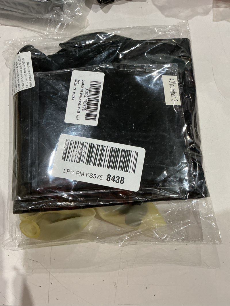 Condition photo showing New/Like New for sweet 33th birthday decorations party supplies,black number 33 balloons,33th foil mylar balloons latex balloon decoration,great 33th birthday gifts for girls,women,men,photo props