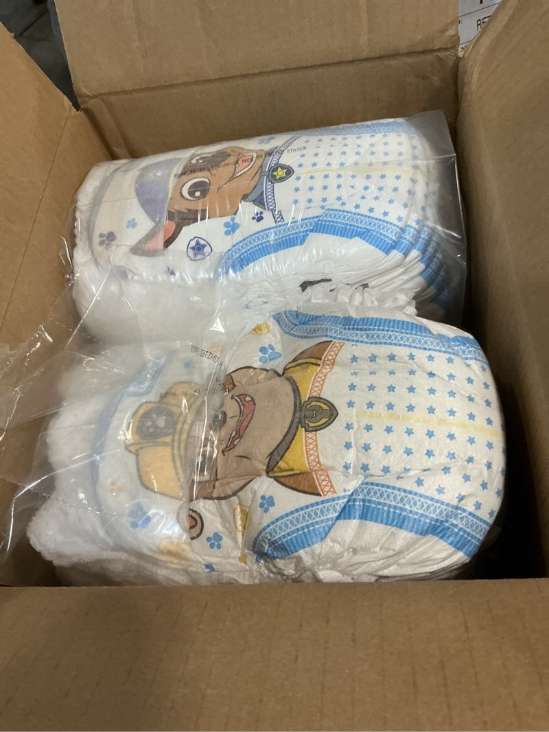 Condition photo showing As Is for parent's choice paw patrol training pants for boys, 4t/5t, 70 count