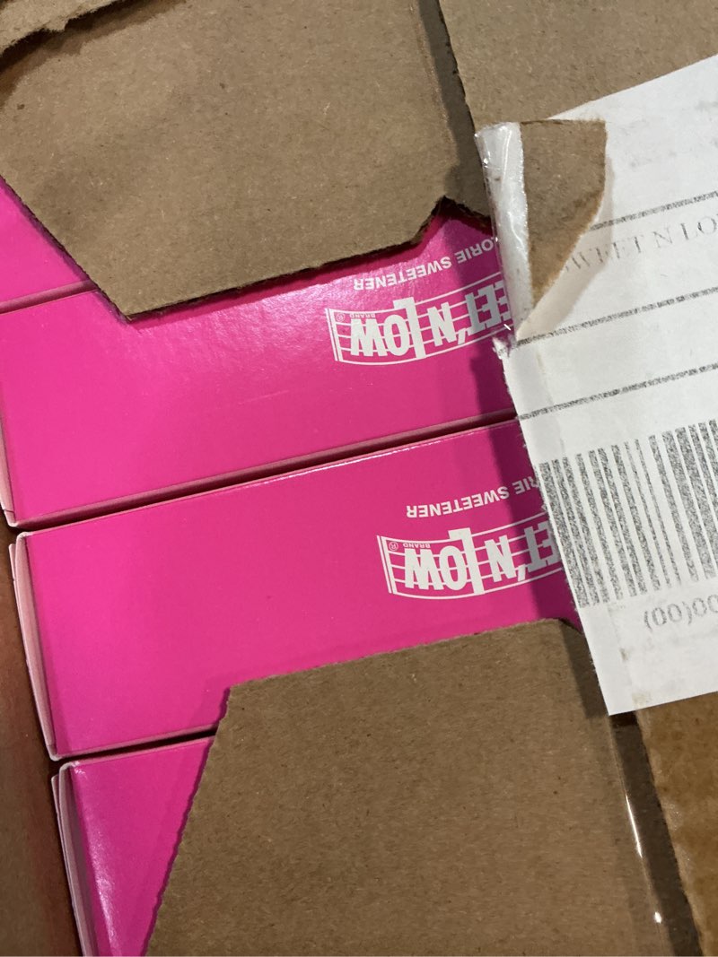 Condition photo showing New/Like New for (best by 02/27/28) sweet'n low zero calorie bulk sweetener, 8 oz. box, 12 pack, granulated sugar substitute for baking, coffee, tea and more, kosher & gluten free, low glycemic index 8 ounce (pack of 12)