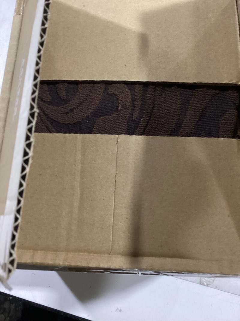 Condition photo showing New/Like New for Hokway Damask Stretch Couch Cushion Replacement Slipcovers, Boho Cushion Slipcovers Sofa Cushion Covers (Coffee, Large) Coffee Large