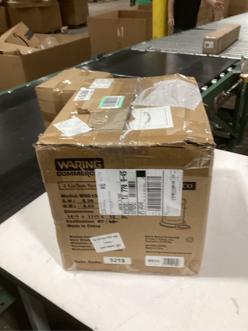 waring commercial 1-gallon syrup dispenser