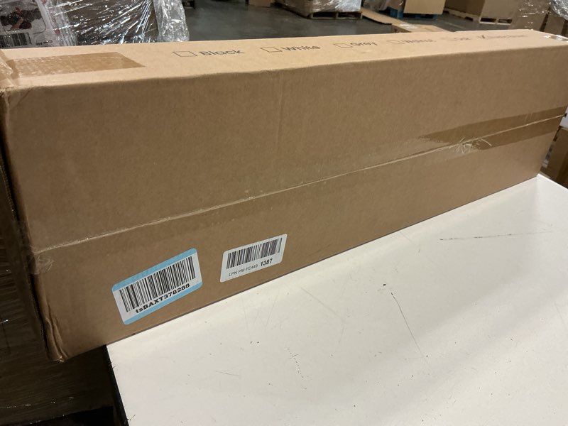Condition photo showing New/Like New for 30 inch floating shelves, rustic floating wall shelves 8 inch deep, 30 x 8 floating shelves for home decor, deep storage shelves for kitchen, bathroom, living room, rustic brown color, set of 2 rustic brown 30 inch, 2 pack