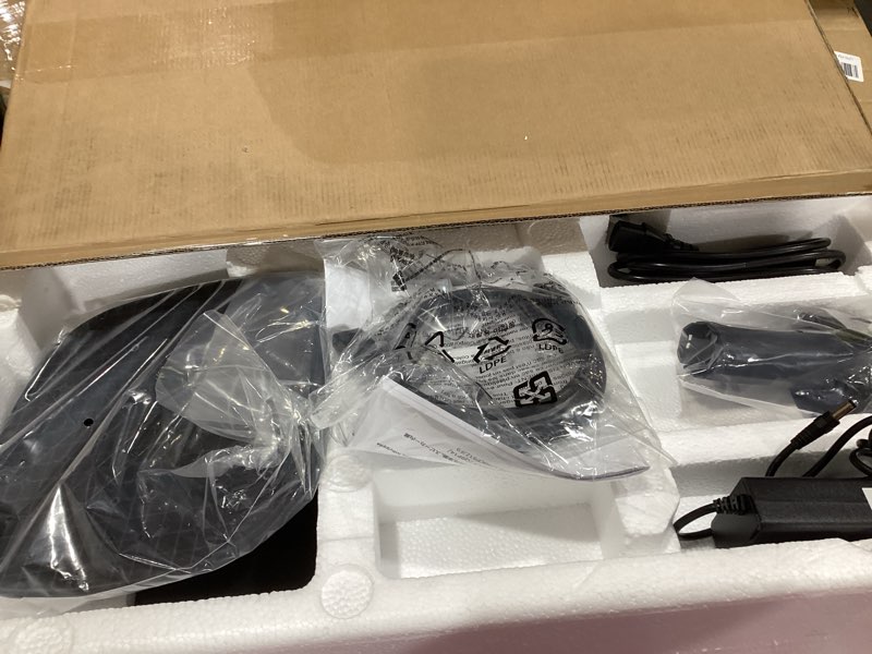 Condition photo showing As Is for Amazon Basics 27 inch Monitor, FHD 1080P, Max 100Hz, VESA Compatible, Built-in Speakers, Black 100Hz 27"