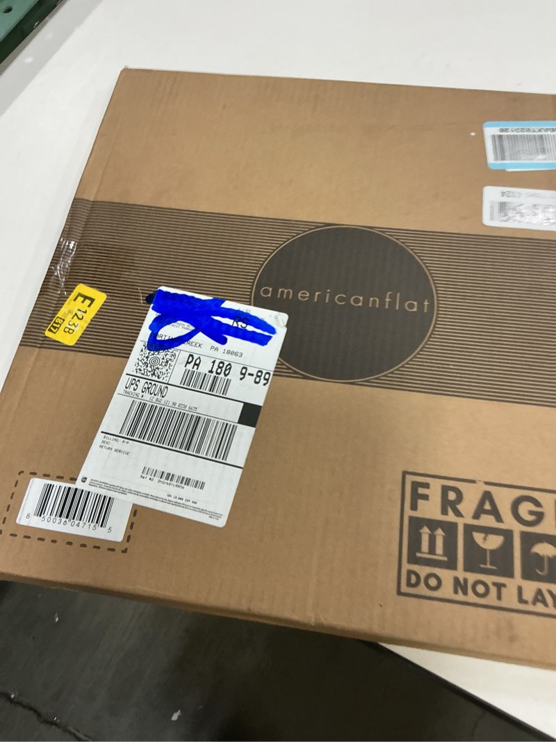 Condition photo showing New/Like New for Americanflat 14x14 Wedding Signature Frame with Shatter-Resistant Glass - Use as 5x7 Frame with Mat or Display 14x14 Photos Without Mat - Signature Collection - Autograph Frames for Wall - Gold 14x14 Gold