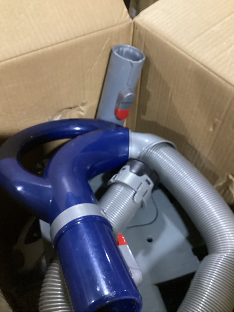 Condition photo showing Good Condition for shark upright vacuum, navigator lift-away deluxe with large dust cup capacity, hepa filter, swivel steering, upholstery tool & crevice tool, blue, nv360