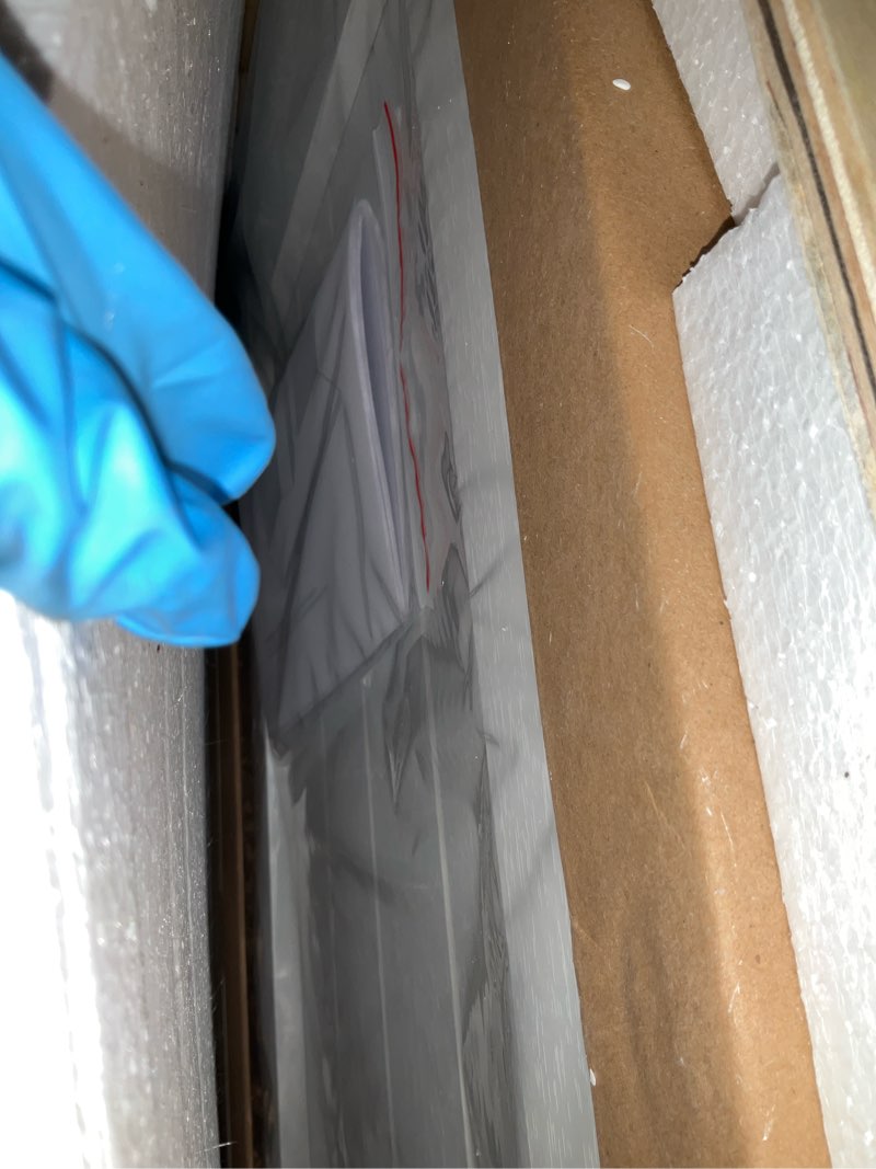 Condition photo showing Good Condition for bifold barn door 72" x 84", mdf bi-fold sliding closet doors with hardware kit included, pre-finished easy assembly, water-proof pvc surface & save space, h-frame, 80" track for 4 doors,white 72" x 84"door+6.66 ft track kit