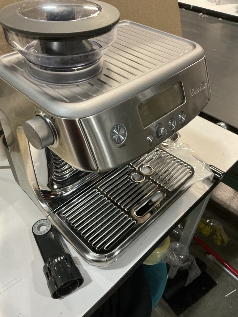 Condition photo showing As Is for Breville Barista Touch Espresso Machine BES880BSS, Brushed Stainless Steel