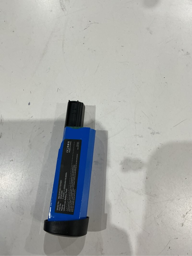 Condition photo showing As Is for 7.2v shark xfbt200 xfbt210 battery replacement for shark wv200 wv201 series models (not fit for 10.8v)