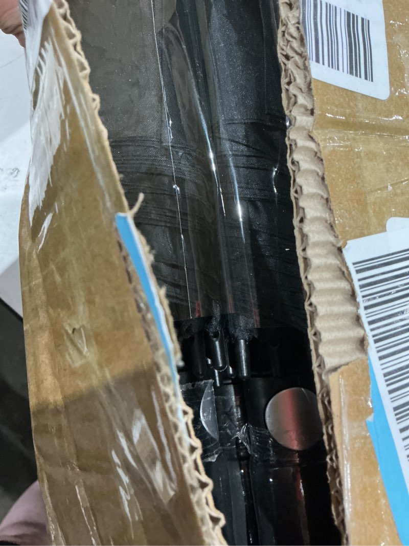 Condition photo showing Good Condition for jexine large automatic open golf umbrella 62 inch double canopy rain umbrella windproof waterproof heavy duty for men women family travel sports 30 inch black 10