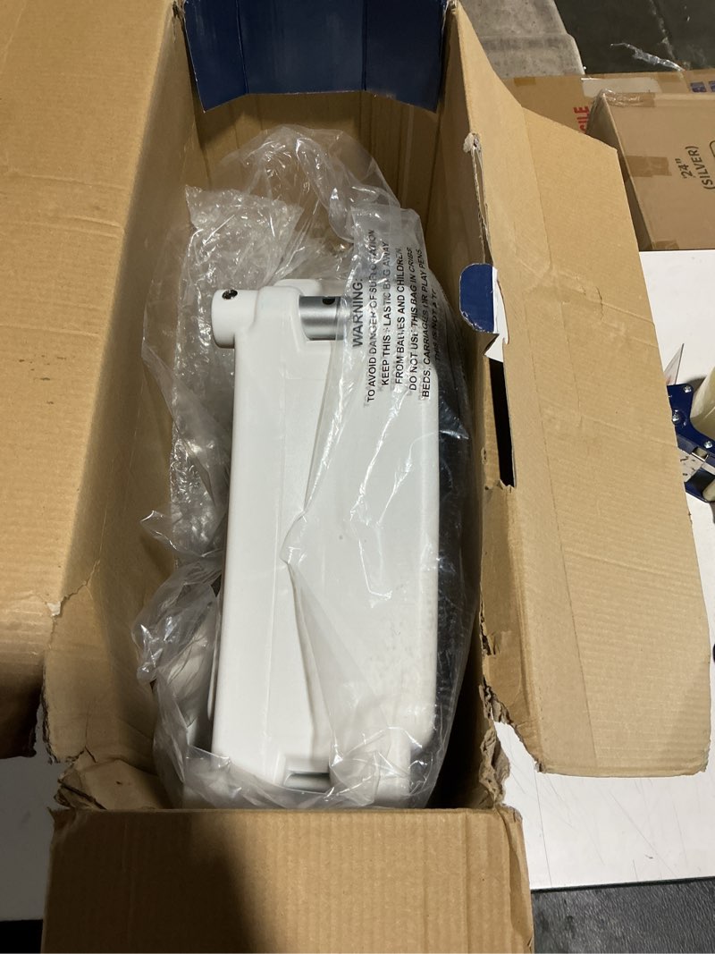 Condition photo showing Good Condition for bath safetyraised toilet seat product description: elev.toilet seat w/ remarms,rtl,1 ea