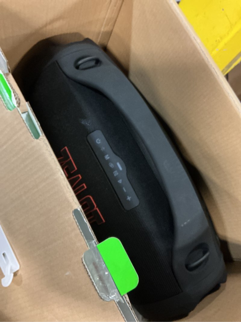 Condition photo showing Good Condition for zealot portable bluetooth speaker, 160w rms speaker bluetooth wireless, parlante/bosinas bluetooth, ipx6 waterproof, stereo/ 36000mah/ eq/usb/tf/aux, great bass or home, outdoor, party black
