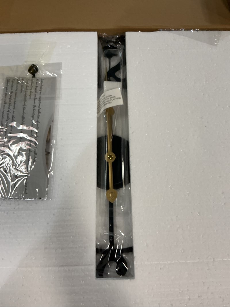 Condition photo showing New/Like New for LEIKE Large Wall Clock, 18.5" Silent Non-Ticking, Battery Operated, Oversized, Decorative Retro Black Metal Clock for Living Room,Farmhouse, Dinner Room,Indoor, Outdoor(47cm, Black Arabic Number) 19 Inch Black-arabic Number