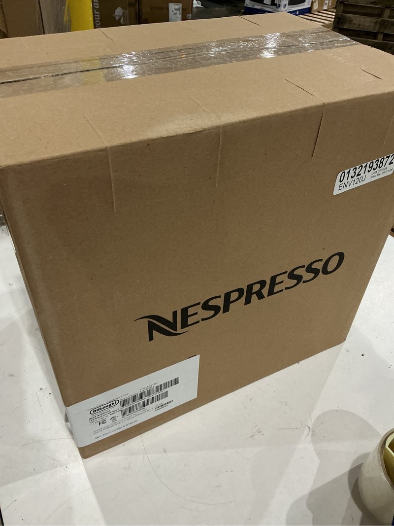 Condition photo showing New/Like New for nespresso vertuo next coffee and espresso maker by de'longhi