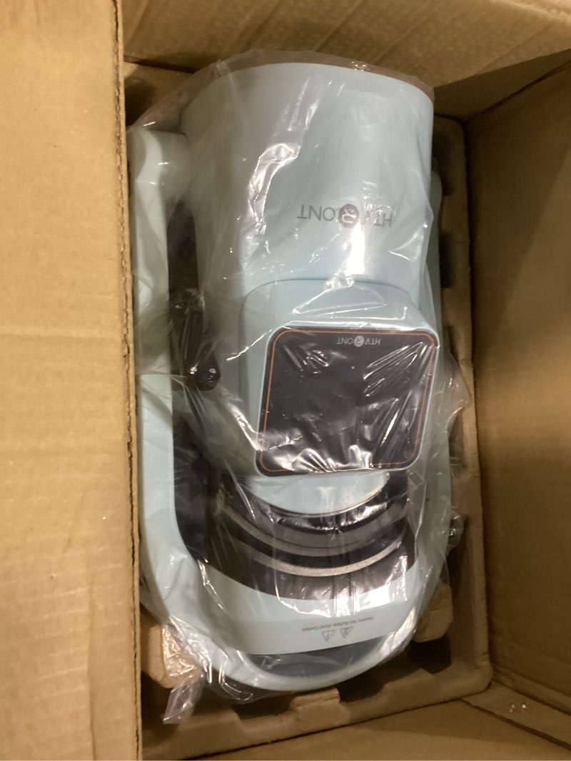 Condition photo showing Good Condition for HTVRONT Auto Hat Press Machine - Hat Heat Press Machine with Precise Temp&Timer Control, Hat Heat Press Machine for Caps with 2 Platens, Compatible with DTF Film, Embroidery, Sublimation (Blue)