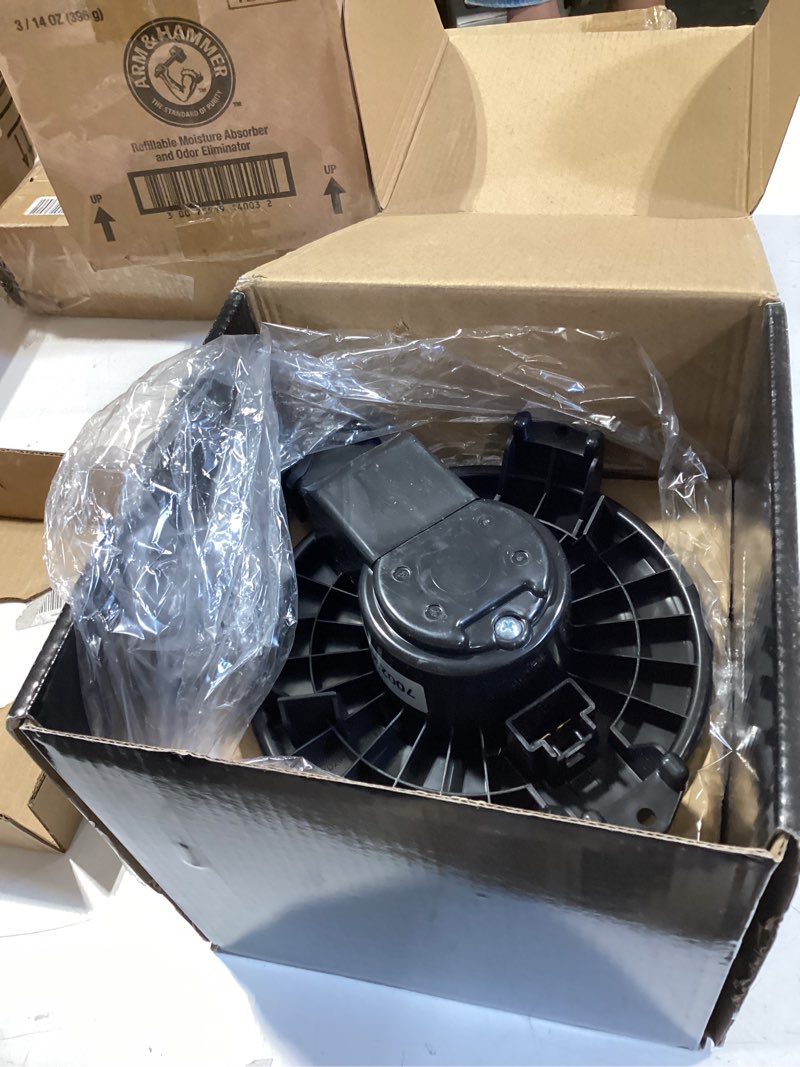 Condition photo showing Good Condition for ac blower motor 700230 hvac heater blower motors for:-toyota 2006-2018 rav4 2009-2013 corolla 2009-2013 matrix, for:-scion xb 2008-2015, for:-pontiac vibe 2009 2010, replacement oe# 75840 700230 front hvac blower motor