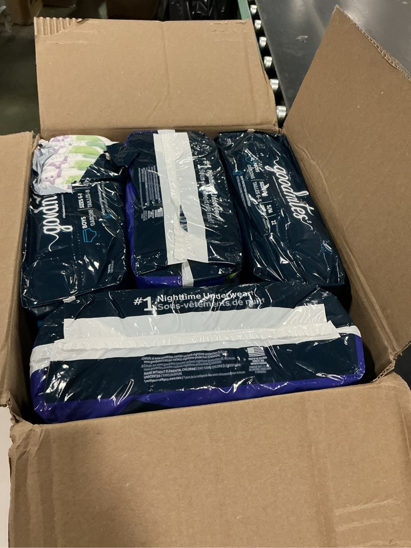 Condition photo showing Good Condition for Goodnites Overnight Underwear for Boys  XS  99 Ct (Select for More Options)