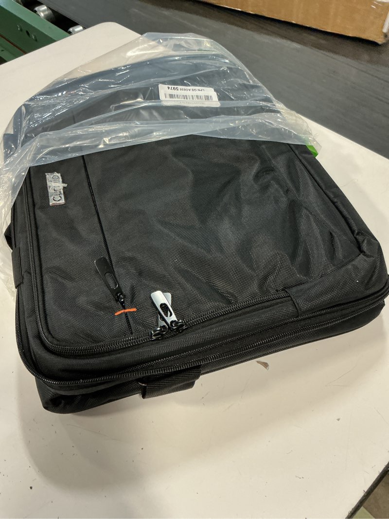 Condition photo showing Good Condition for curmio projector carrying case, projector bag with laptop compartment compatible for most major projector, bag only, black (patented design)