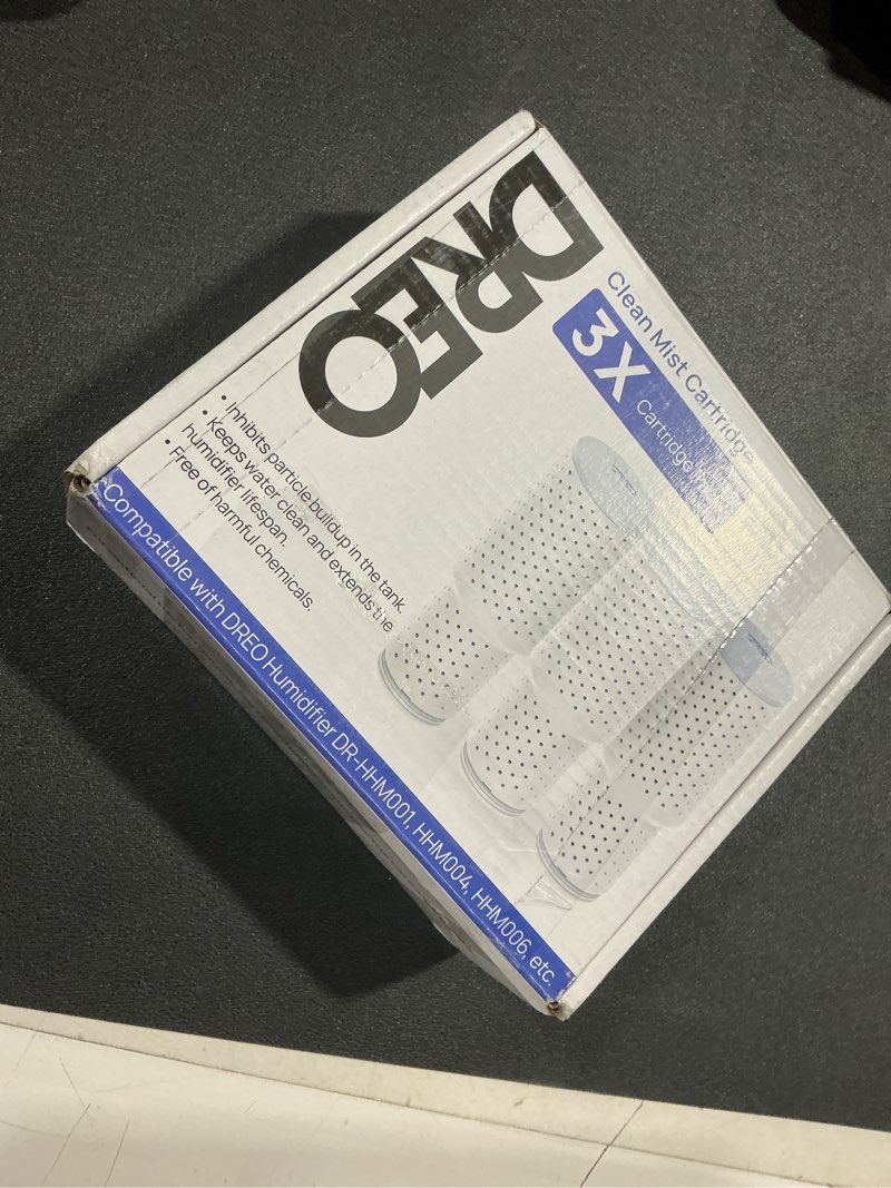 Condition photo showing Good Condition for DREO Clean Mist Cartridge 3-Pack for Humidifiers, Compatible with DREO Humidifiers HM311/311S/524/52