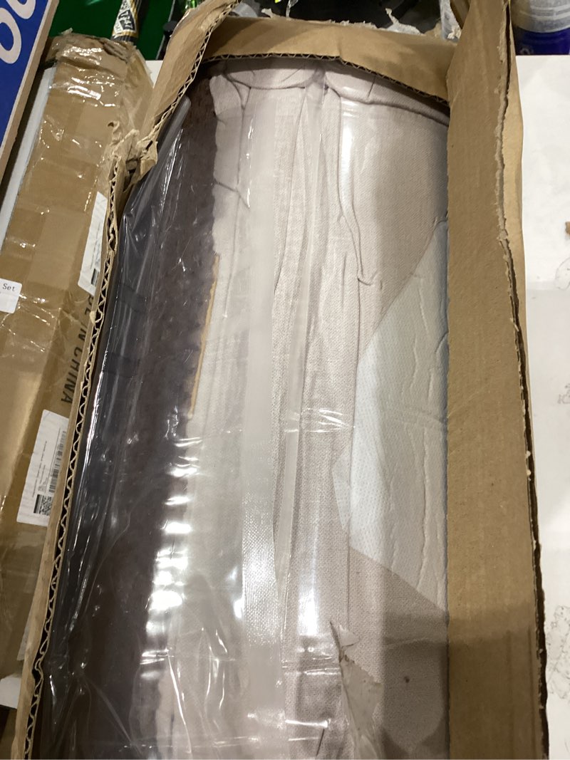 Condition photo showing New/Like New for Dog Stairs for High Beds - Pet Stairs Ramp for Couch, 35D Foam Dog Steps for Small to Large Pets, with Non-Slip Bottom Brown, 5 Steps 5-Step ( 15.7x33x22.8 ) Fleece-Brown