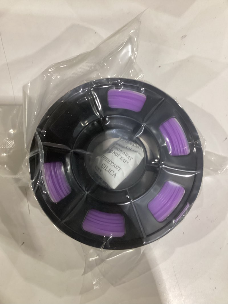 Condition photo showing Good Condition for 3d printer filament bundle, glow in the dark filament multicolor, green, blue, purple and rainbow, pla filament 1.75 mm, dimensional accuracy +/- 0.03 mm, 250g x 4 pack 08 pla 250g*4 glow  (purple)