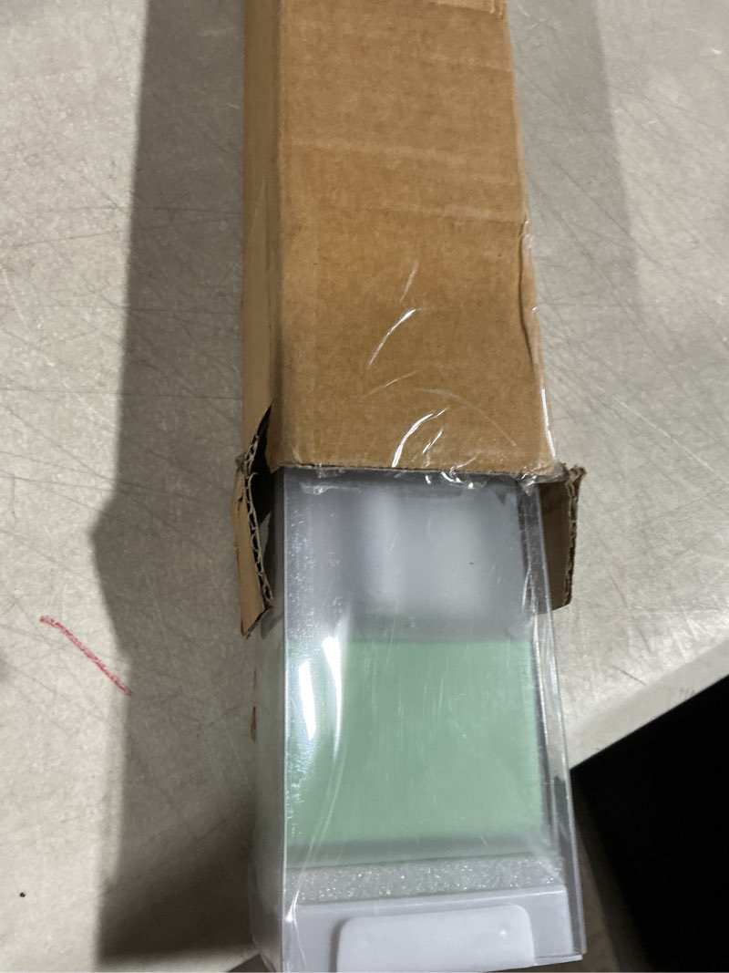 Condition photo showing Good Condition for cordless roller shades blackout blinds for windows room darkening rolled up shades with spring system, uv protection natural linen fabric window shades door blinds for home,26" w x 72" h, heather grey 26"w x 72"h heather grey