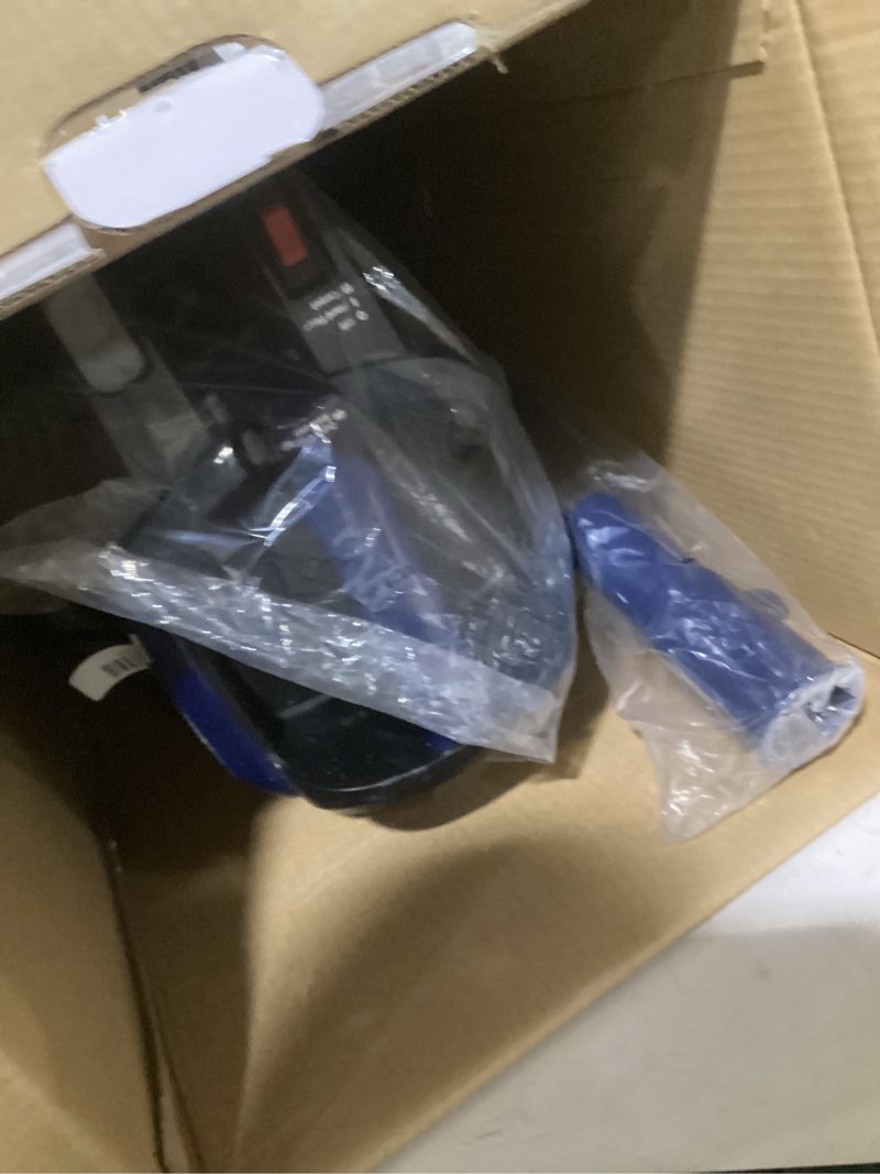 Condition photo showing As Is for shark nv151 navigator swivel pro complete upright vacuum with hepa filtration, swivel steering, pet power brush, crevice tool & upholstery tool, for pet hair & multi-surface cleaning, navy