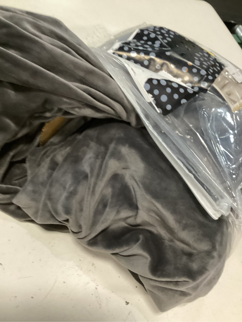 Condition photo showing Good Condition for h.versailtex velvet recliner chair covers 1-piece for reclining chair, recliner cover feature thick luxury and soft fabric with elastic bottom, anti-slip foams attached (grey, large) grey large recliner chair