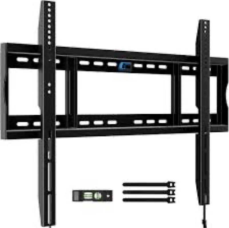 home vision heavy duty fixed tv wall mount bracket for 48-120 inch extra large flat screen smart tvs