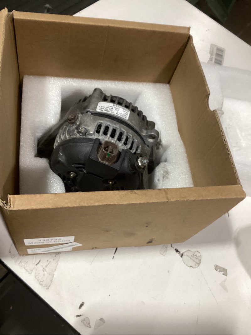 Condition photo showing As Is for SCITOO Alternator Fits for Toyota Camry 2004-2006 3.0L 3.3L,for Highlander 2004-2007 3.3L,Solara 04-08 3.3L & for Lexus ES330/RX330 04-06 3.3L- 12V 100Amp CW 6-Groove, OE# 11032 11033 100A 11032 Alternator