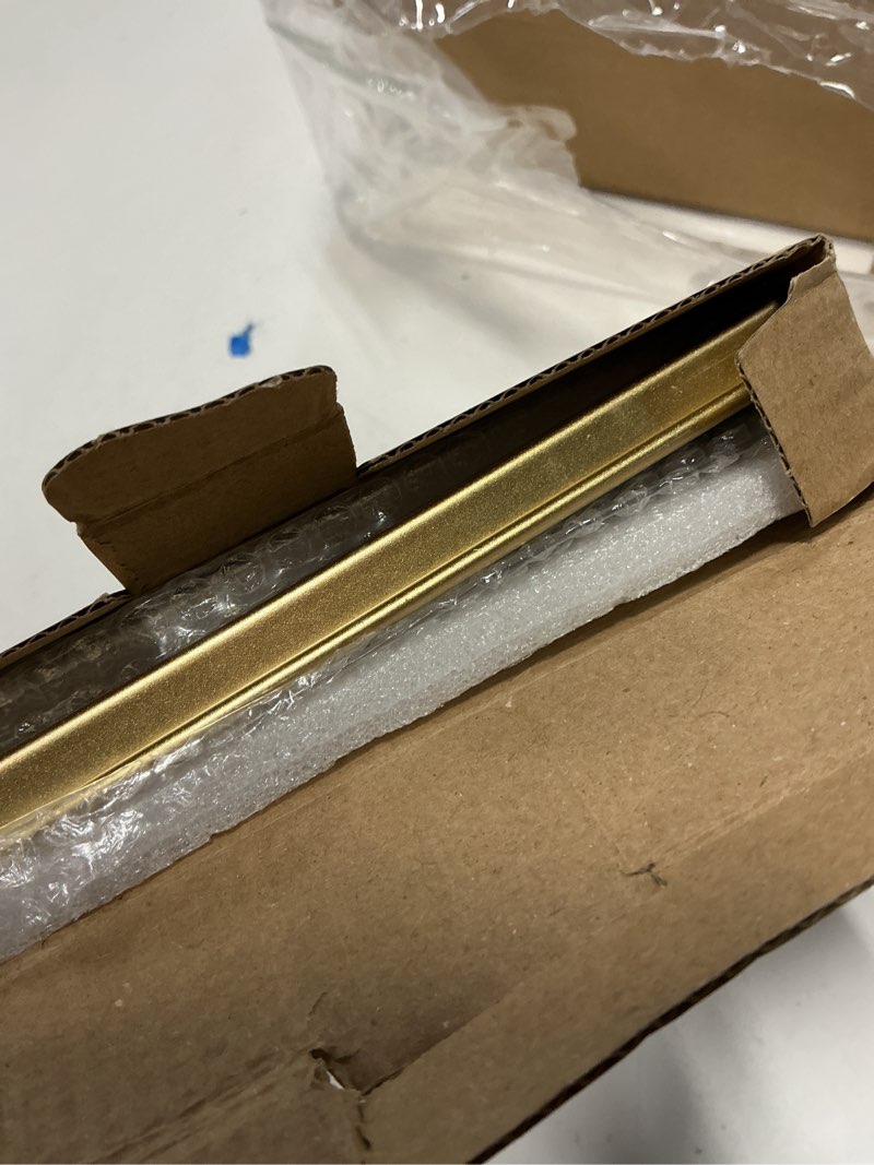Condition photo showing Good Condition for hoteam 16 pcs 4 x 6 inches gold floating frames glass photo frames vertical vintage metal picture for wedding photo picture mounting tabletop display office decor gold 4 x 6 inches