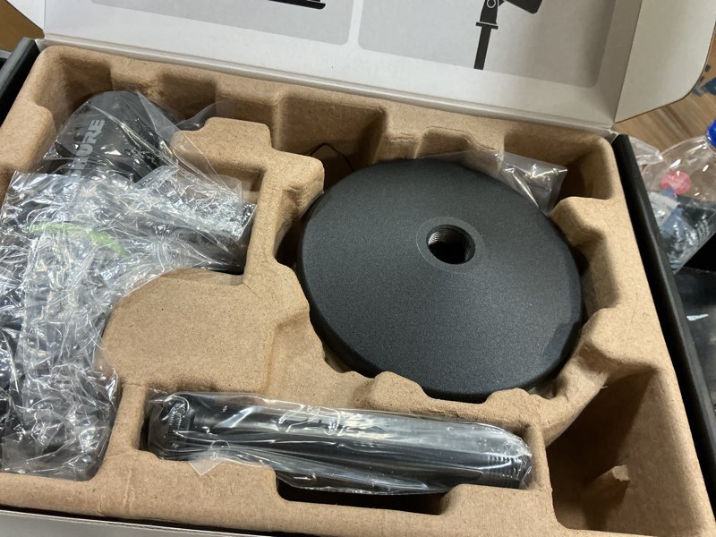 Condition photo showing Good Condition for shure mv6 gaming microphone, dynamic usb pc mic for video games & streaming - desktop stand, background noise cancellation, tap-to-mute & 3.5mm output for real-time headphone monitoring