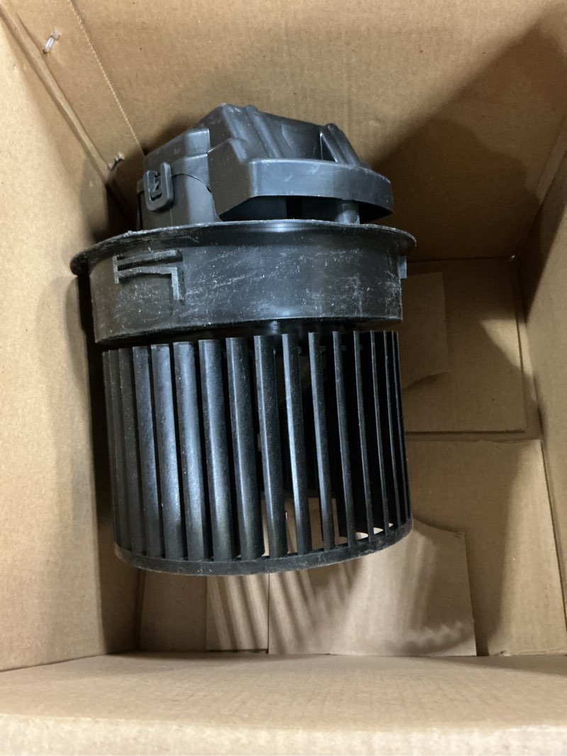 Condition photo showing As Is for eccpp hvac ac heater blower motor w/fan cage fit for 2013 2014 2015 2016 2017 2018 for nissan sentra