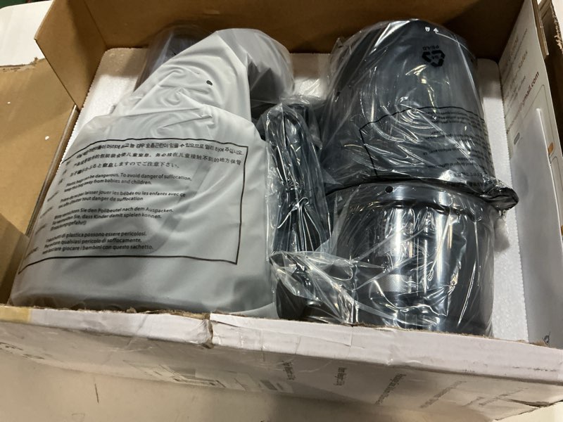 Condition photo showing Good Condition for juicer machines, 3-in-1 cold press juicer with 6.5" extra large chute, 100oz large capacity, ac motor, makes juice, nut milk & sorbet, premium gray