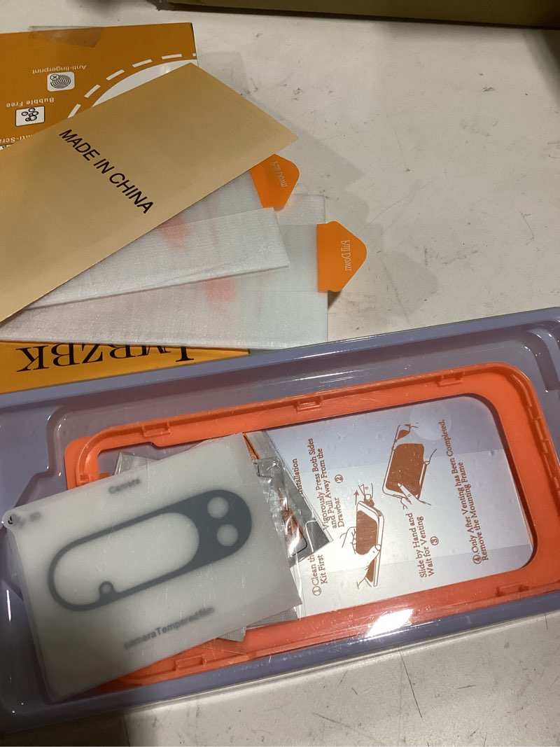 Condition photo showing Good Condition for imbzbk [auto-dust removal] 3 pack screen protector for google pixel 10 pro [phone case friendly], 3 tempered glass camera lens protector accessories, military grade shatterproof pixel 10 pro 6.3 inch