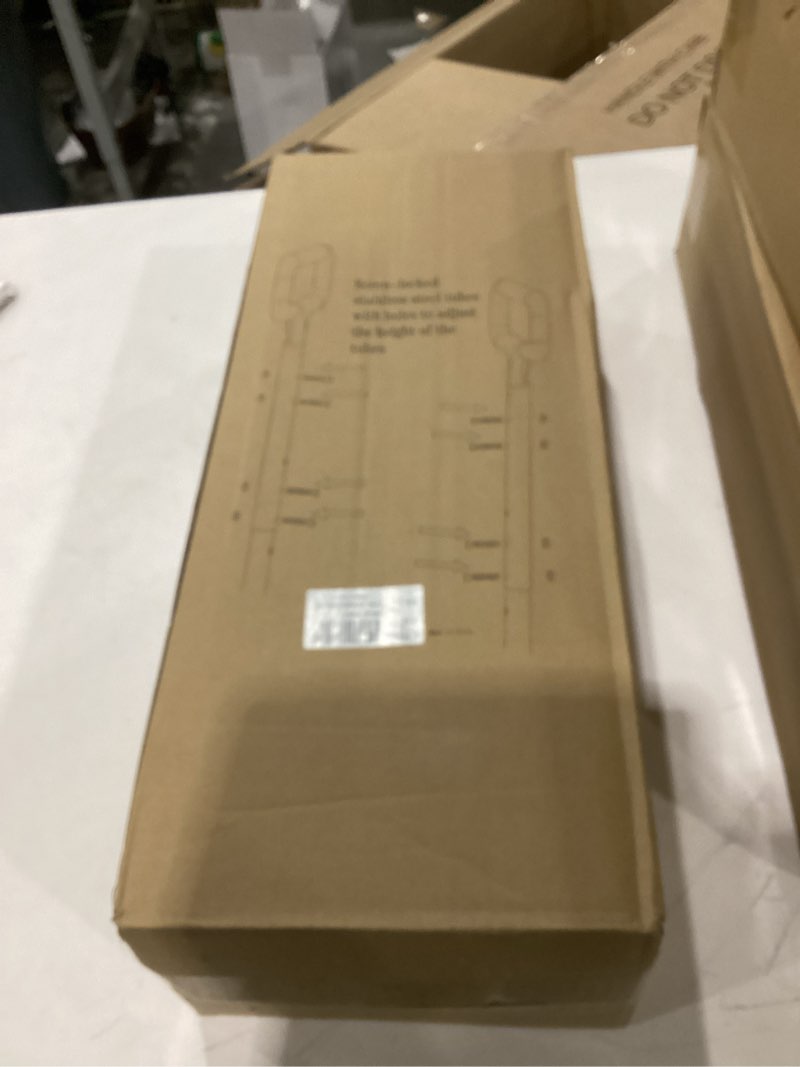Condition photo showing New/Like New for Lawn Aerator Tool, Set of Two Lawn Aerators With 26 Stainless Steel Spikes, Spring-Loaded Bottom Automatically Ejects Leaves and Cleans Debris, Manual Aerator for Lawns, Yards, and Gardens.