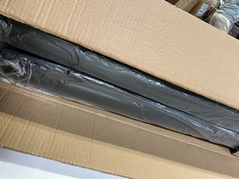 Condition photo showing New/Like New for Queen Size Headboards Wall Mounted Bed Headboard with Only Black Hanging Head Boards, Industrial Pipe for Bedroom (Black, Queen) Queen Black