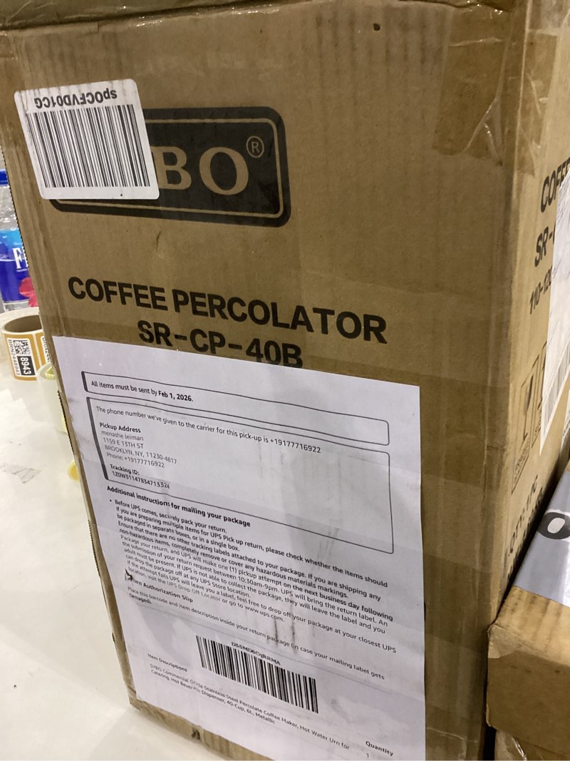 Coffee precolator