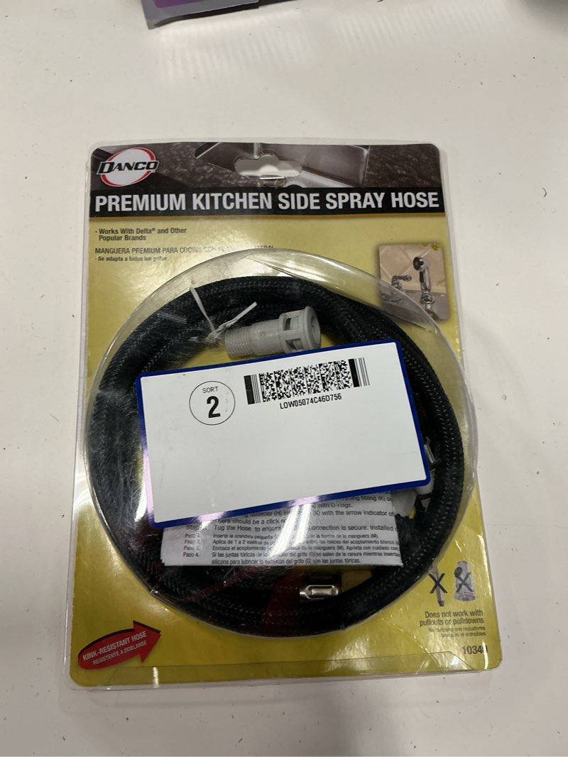 Condition photo showing New/Like New for danco for universal faucet sprayer hose