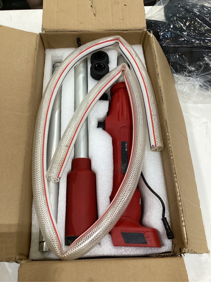 Condition photo showing Good Condition for cordless stick water transfer pump compatible with mil-waukee 18v battery(tool only), 720 gph portable electric water pump, sump pump, 160w brushless utility water pump for pool, garden, pond and boat red