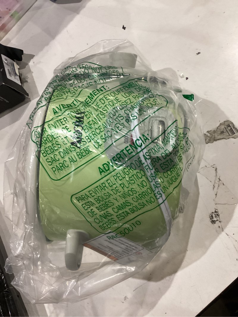 Condition photo showing As Is for aroma® mini rice cooker, 2-cup (uncooked) / 4-cup (cooked), grain cooker, soup maker, oatmeal cooker, auto keep warm, 1 qt, light green