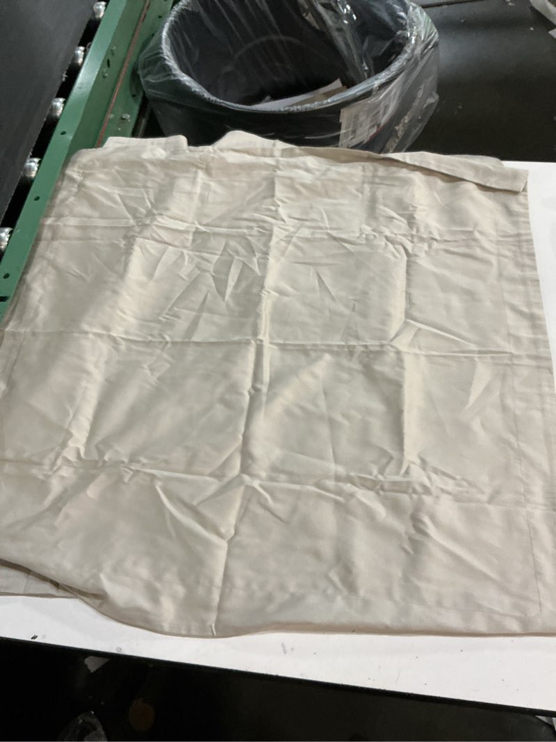 signature giza cotton sateen sham set of 2 pieces sand 28 in x 26 in 