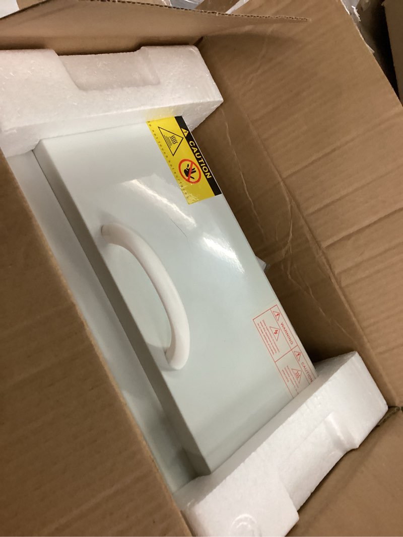 Condition photo showing As Is for 300w heat sterilizer nv-210 w/timer disinfection box manicure pedicure spa salon equipment for sundry beauty hair nail metal tools