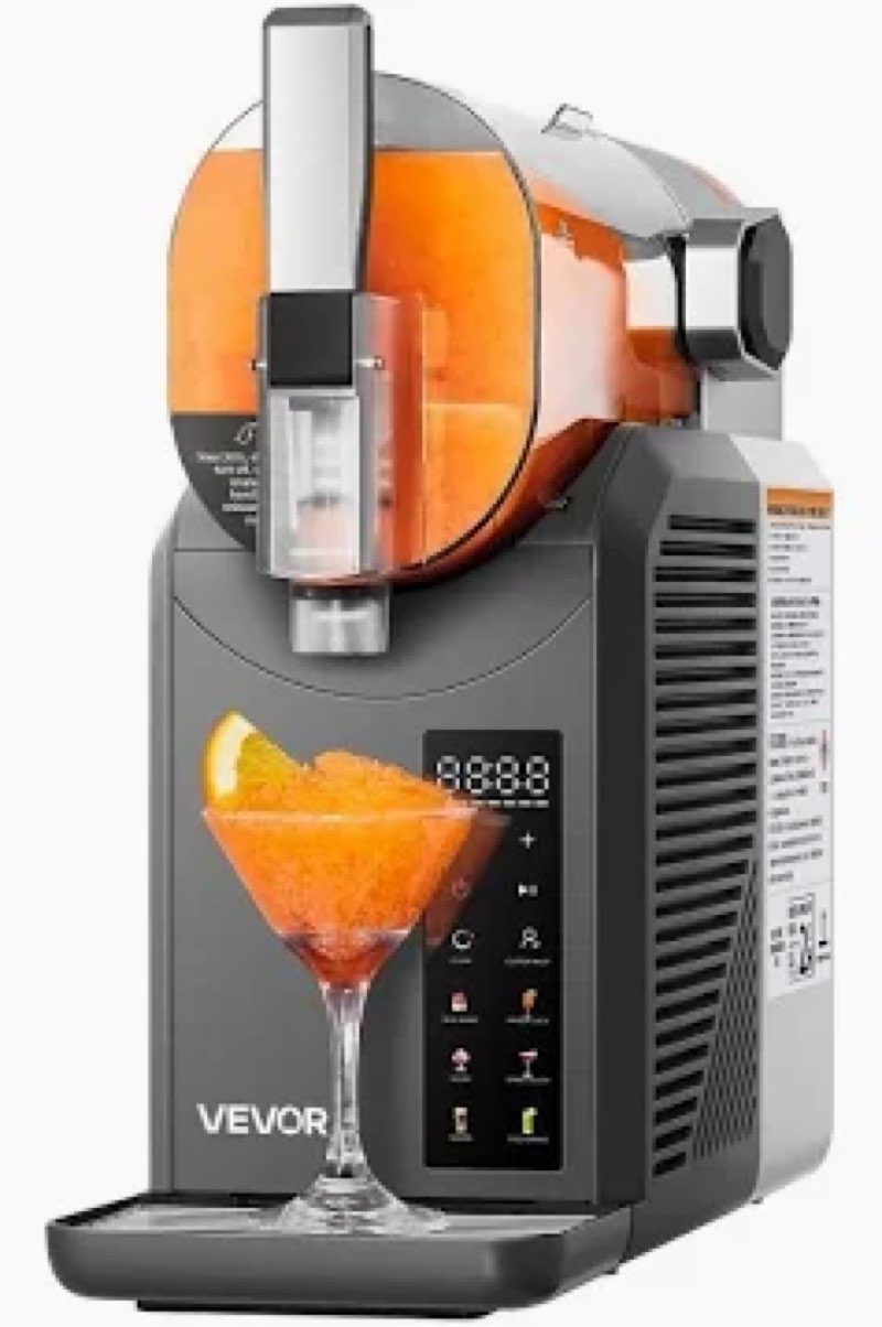 SYINTAO Slushie Machine for Home, Soft Serve Ice Cream Machine, 88oz Vessel Slushy Machine with 6 Pr