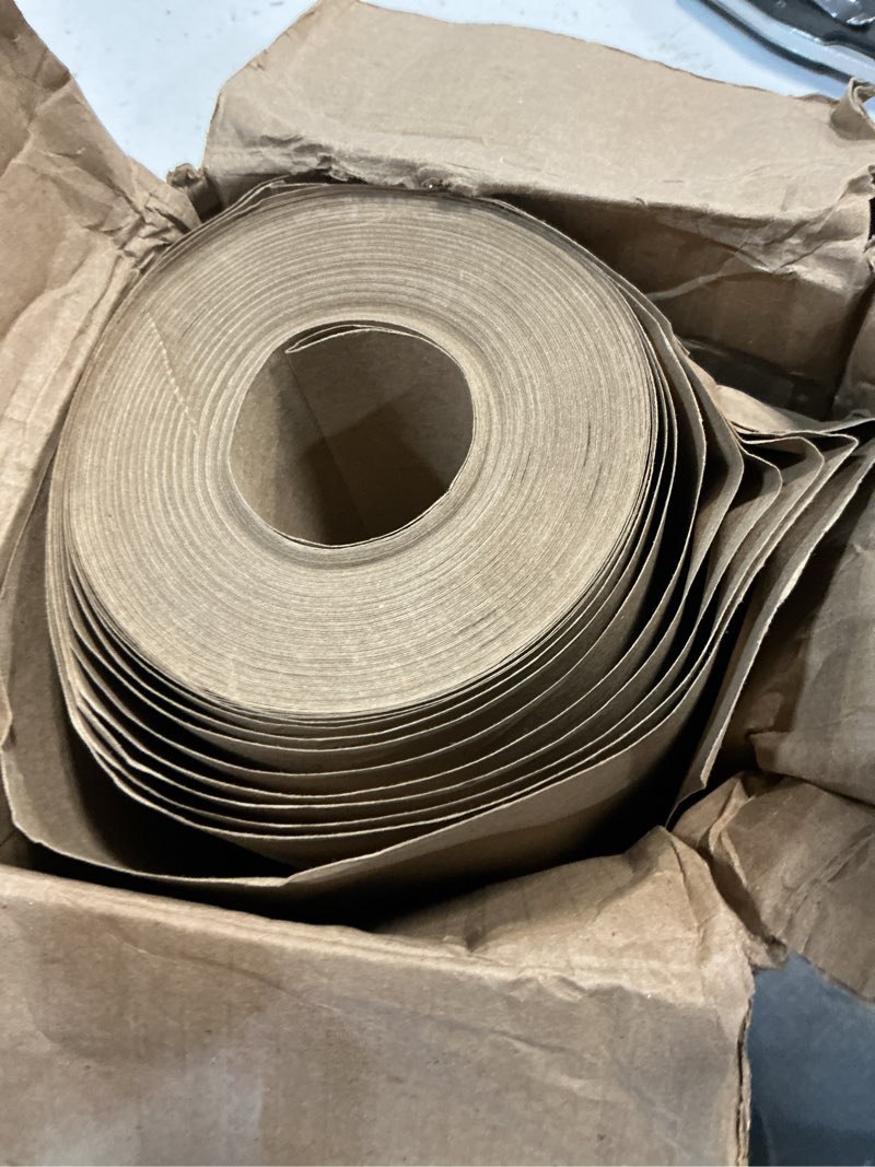 Condition photo showing Good Condition for tapemanblue floor protection paper, 36 inch x 166 ft roll, made in usa, 69# brown rosin masking paper roll, 100% recycled, thick floor covering for painting, moving, and construction